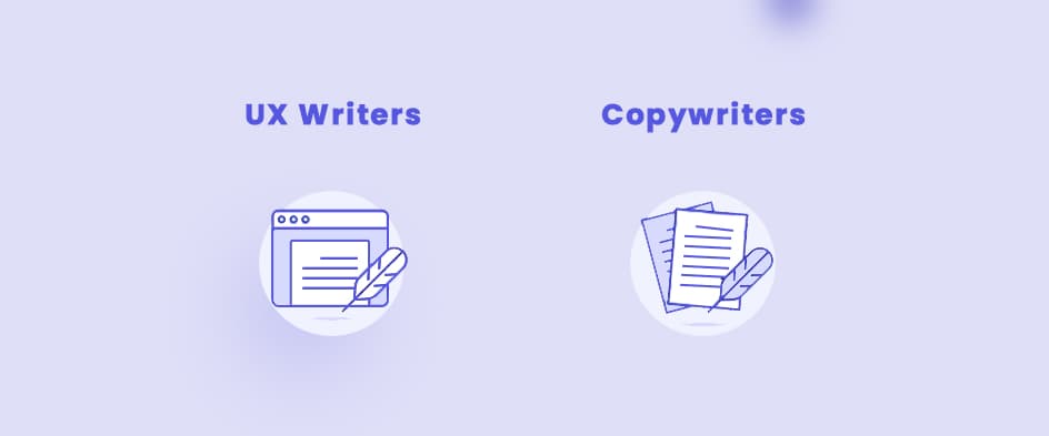 difference between ux writers and copywriters
