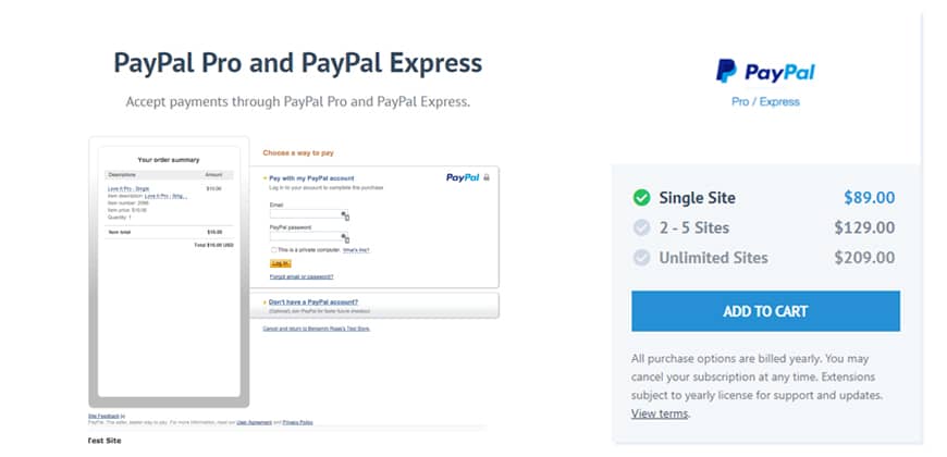paypal pro and express