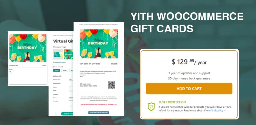 YITH Gift Cards
